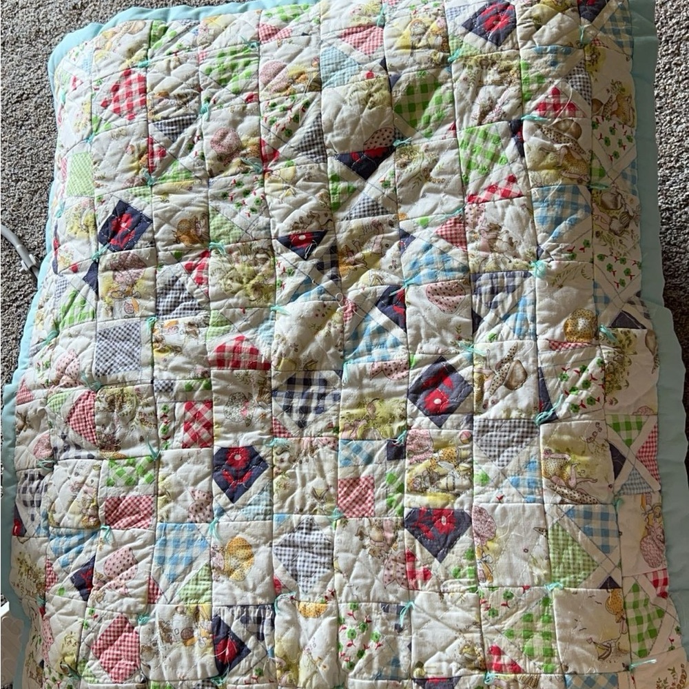 Antique baby quilt